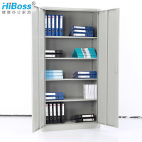 HiBoss 两门文件柜铁皮柜2门办公柜带锁财务会计凭证柜档案柜