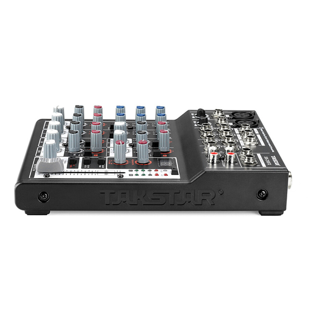 得胜(TAKSTAR)XR-210FX 十路调音台带DSP一体机 内置声卡 网络K歌电脑录音音频制作小型会议室高清大图