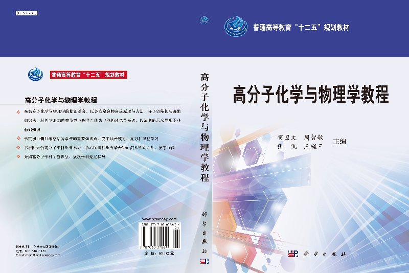 [醉染正版]高分子化学与物理学教程高清大图