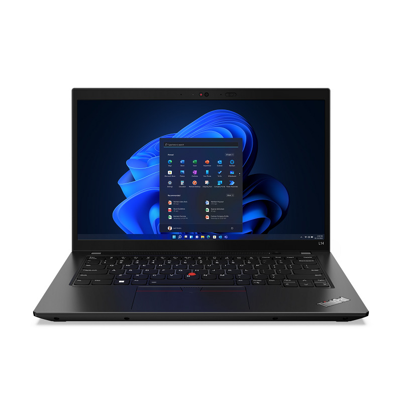联想商用笔记本电脑ThinkPad L14(I7-1255U/16G/1TSSD/Win10专业版/14英寸高清屏)高清大图