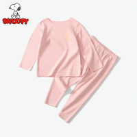 史努比SNOOPY童装儿童内衣套装春秋新款男女童秋衣秋裤两件套