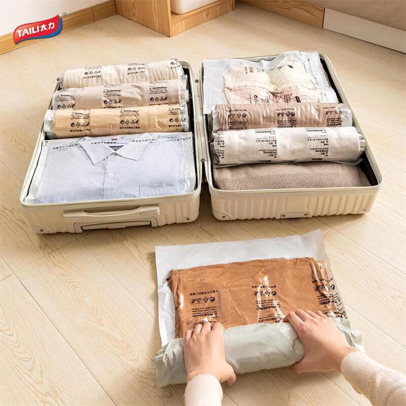 太力维纳斯系列 免抽气手卷旅行款收纳袋6件套AY834 AY838图片