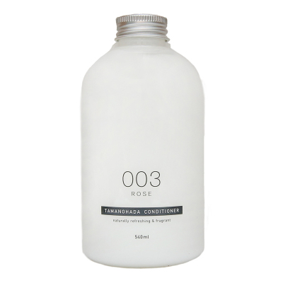 [引发头发内在力量]TAMANOHADA 玉肌 无硅油护发素/乳 003玫瑰香 540ml/瓶 各种肤质 成人