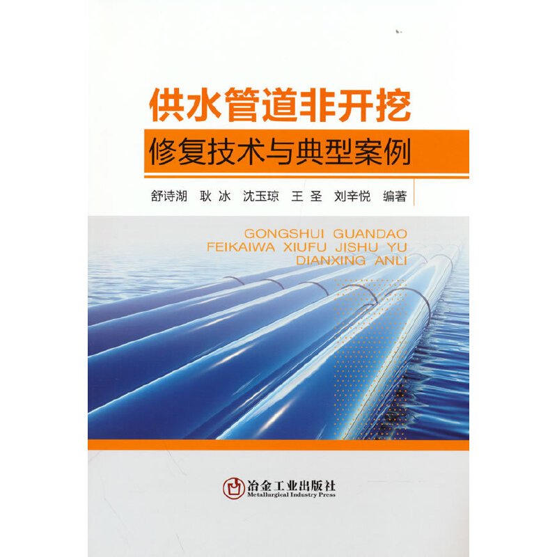 醉染图书供水管道非开挖修复技术与典型案例9787502487386高清大图