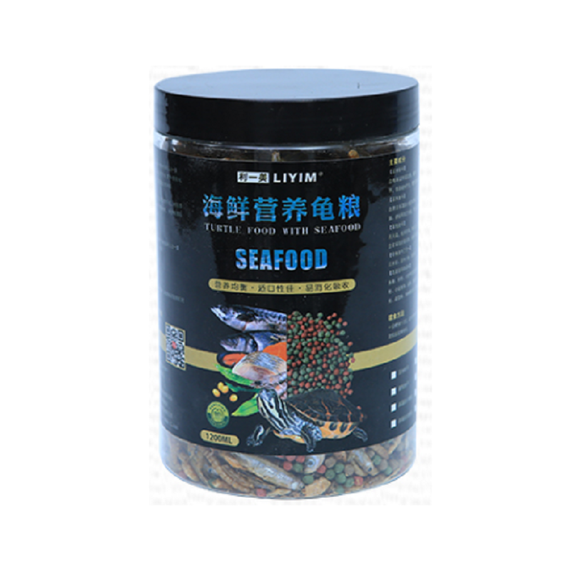 龟粮乌龟营养饲料水龟巴西龟通用上浮型颗粒淡水鱼虾干专用乌龟食高清大图