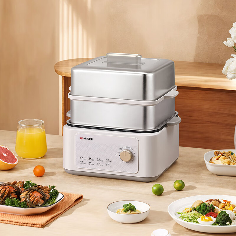 尚朋堂(SUNPENTOWN)12L容量多功能电蒸锅SPT-ZG1213A-C02高清大图