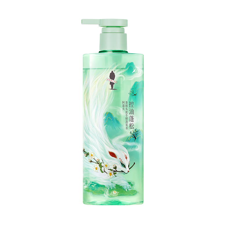 阿道夫(ADOLPH) 山海经茶麸冰护理专研洗发水 祛油止痒 350ml