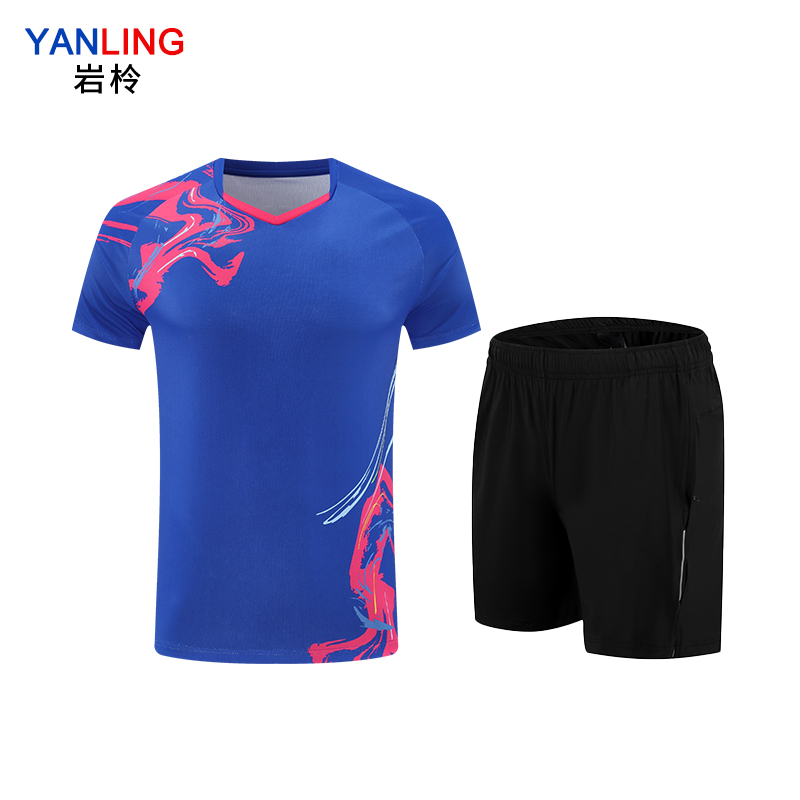 岩柃 乒羽运动套装 25YYDTZ048高清大图