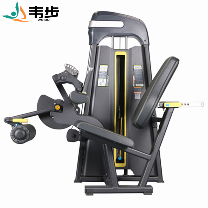 韦步EM1017商用坐姿式后勾腿腿部弯举腿部屈伸下压伸展器械