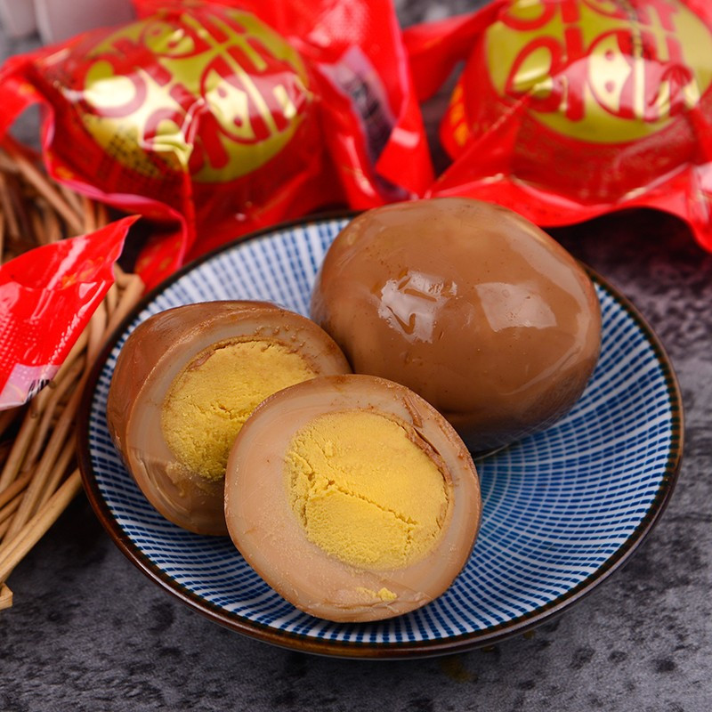 【中华特色】高邮馆馨乐 五香卤鸡蛋30克以上/只 150只 休闲零食泡面伴侣卤蛋 华东