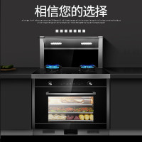 欧尼尔(OUNIER) LX6-SZ-1 集成灶环保灶具侧吸一体式一体机油烟机灶具蒸箱 19立方 蒸箱款集成灶 人工煤气