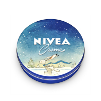 妮维雅(NIVEA)润肤霜150ml(乳液面霜 素颜霜 德国进口 蓝罐 护肤化妆品 新老包装随机发货)