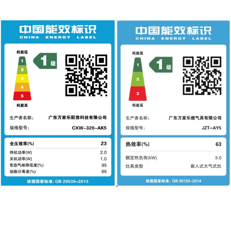 万家乐 烟灶热三件套餐 23m³大吸力油烟机新7型结构顶侧双吸挥手智控台嵌两用天然气灶AK5+AY5+16S6S(T)高清大图