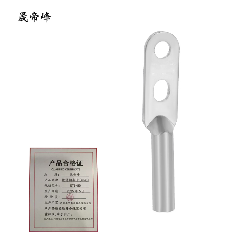 晟帝峰 镀锡铜鼻子(双孔) DTS-50 个高清大图