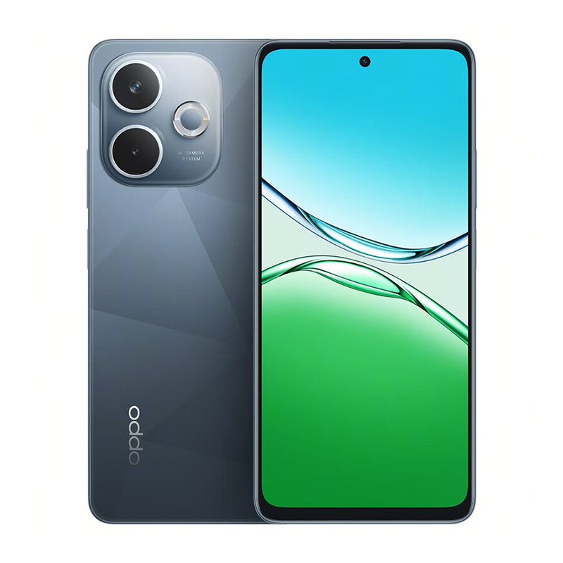 OPPO K13x 8GB+256GB 矅黑 5G手机 天玑6300 IP69防尘防水 5800mAh耐用大电池 45W超级闪充 学生老人千元智能机