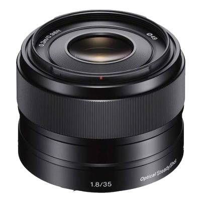 索尼(SONY) E 35mm F1.8 OSS (SEL35F18) 索尼E卡口 49mm口径 广角定焦镜头