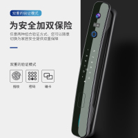 【全国免费安装】WENSWE万事威智能锁指纹锁带智能电子猫眼监控摄像头家用防盗门锁全自动电子密码锁C02