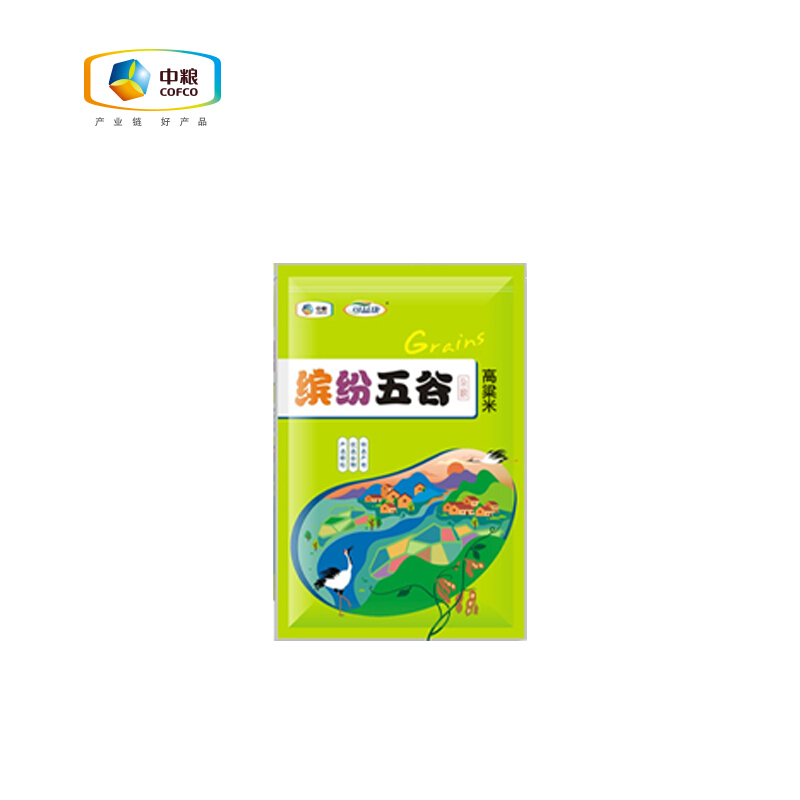 中粮·福临门 泰玉香米高粱米玉米油组合装 粮油套装A