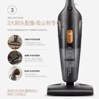 德尔玛(Deerma)吸尘器 DX115C 吸尘器家用 手持吸尘器 600W大功率 除螨吸尘 干式 尘盒/尘桶 扫地机