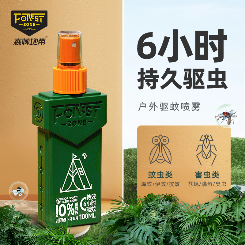 森林地带肩章系列 驱蚊液100ML(探索款)高清大图