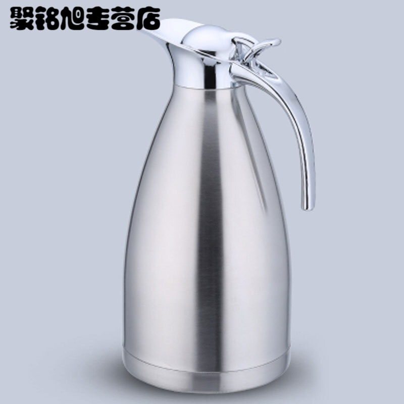 家用保温壶热水壶咖啡壶304不锈钢真空热水瓶保暖壶开水壶1.5L2L简约