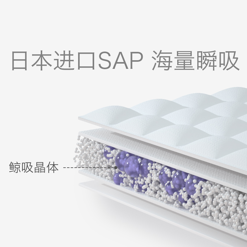 babycare Air Pro小N卫生巾超柔夜用亲肤棉柔姨妈巾430mm*4片装8包