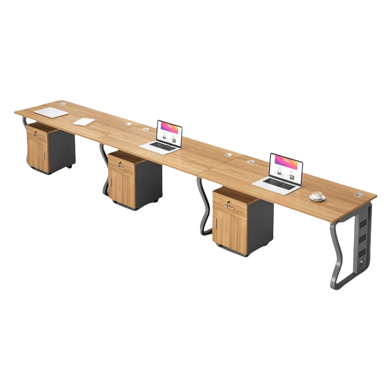 晨磊 办公工位 三人位含柜360*60*75cm 套高清大图