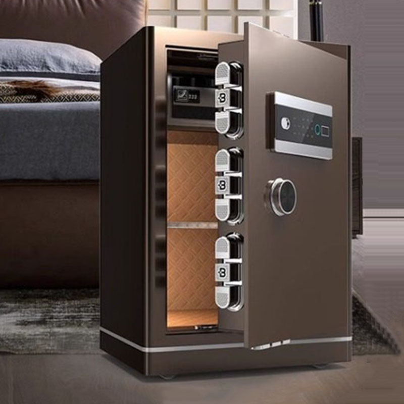 [SSS国标认证] 80cm保险柜全钢触屏指纹密码 三重防盗 密码内柜 WIFI全能高配高清大图