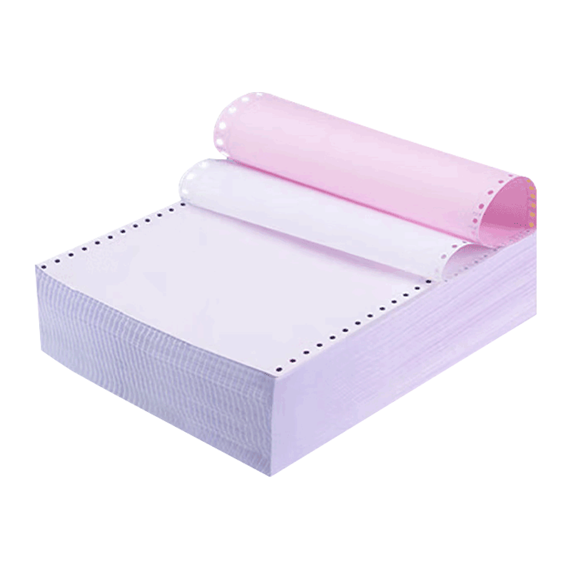 章楷 打印纸241-2二联二等分 彩色 箱高清大图