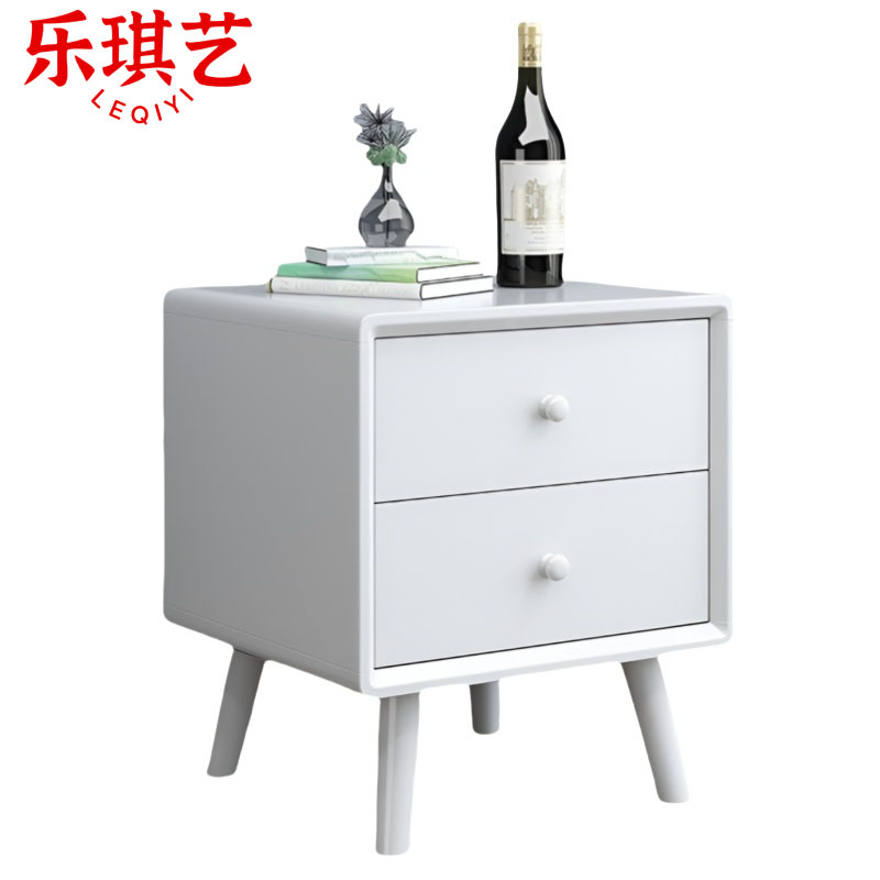 乐琪艺 床头柜 木质 个高清大图