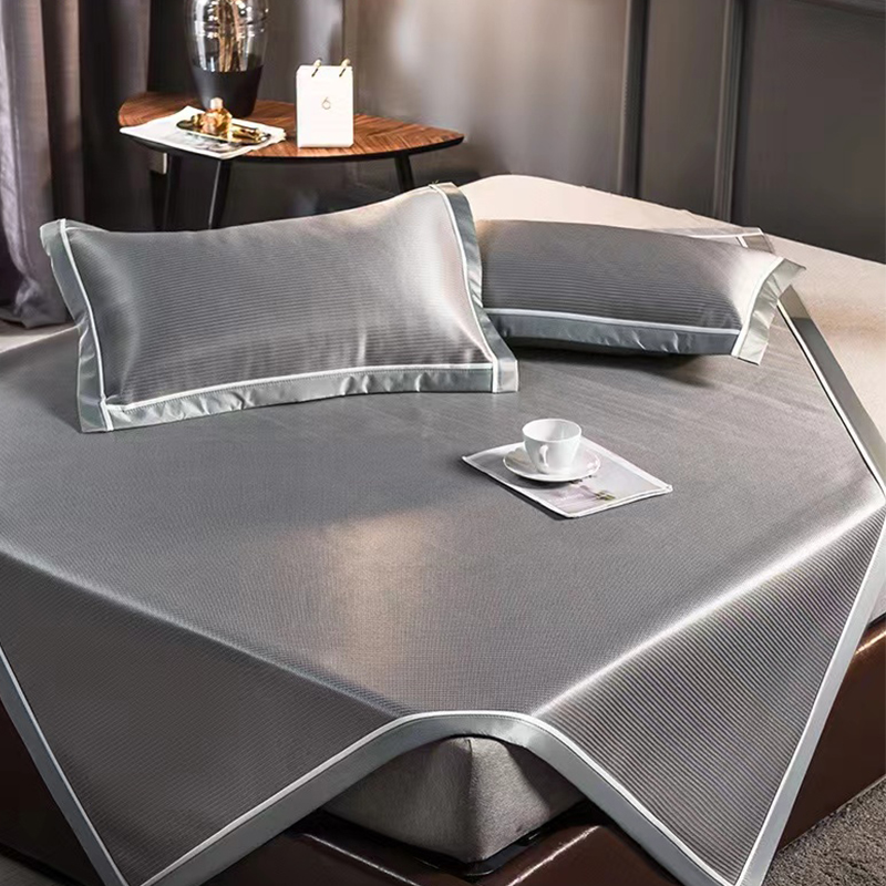 梦洁家纺 悦凉碳光软席三件套 180*200cm高清大图