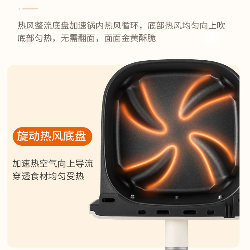 九阳(Joyoung)空气炸锅KL40-VF102 4L高清大图