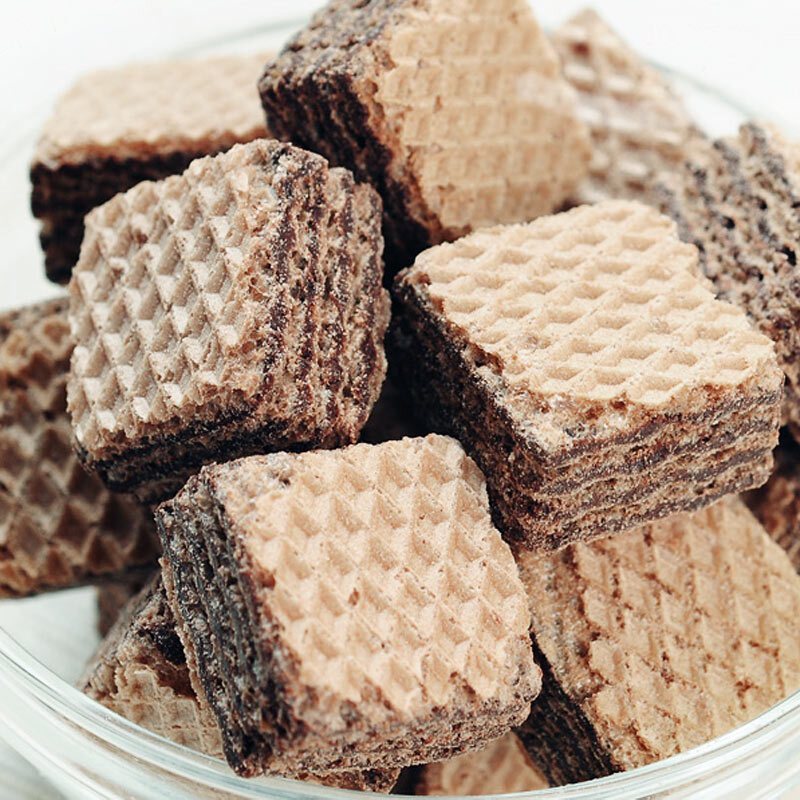 马来西亚杰克奶油味方形威化饼100g