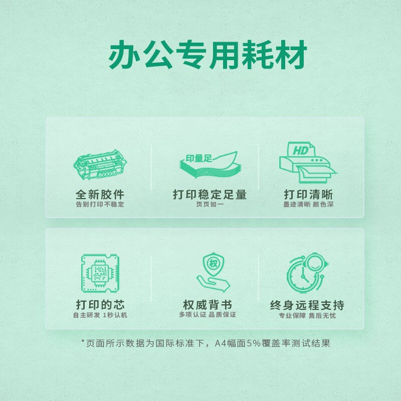 小窝厘 新绿天章w1110a硒鼓适用惠普hp laser mfp 136nw M126a 108a 110a 1108高清大图