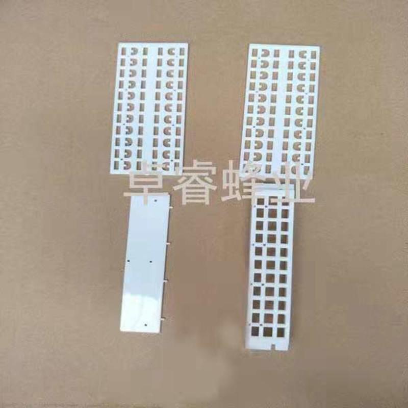 5个 蜂箱巢门防盗器多功能防逃框中意蜜蜂马蜂塑料防跑片养蜂工具