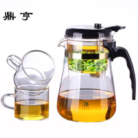 鼎亨台湾76飘逸杯泡茶壶耐热玻璃过滤茶水分离沏茶壶茶具杯子冲茶