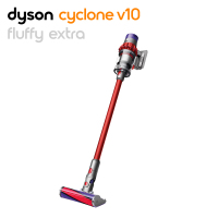 戴森(Dyson)无绳吸尘器 V10 Fluffy Extra 40分钟地面续航 家用除螨 整机过滤 4款配件吸头
