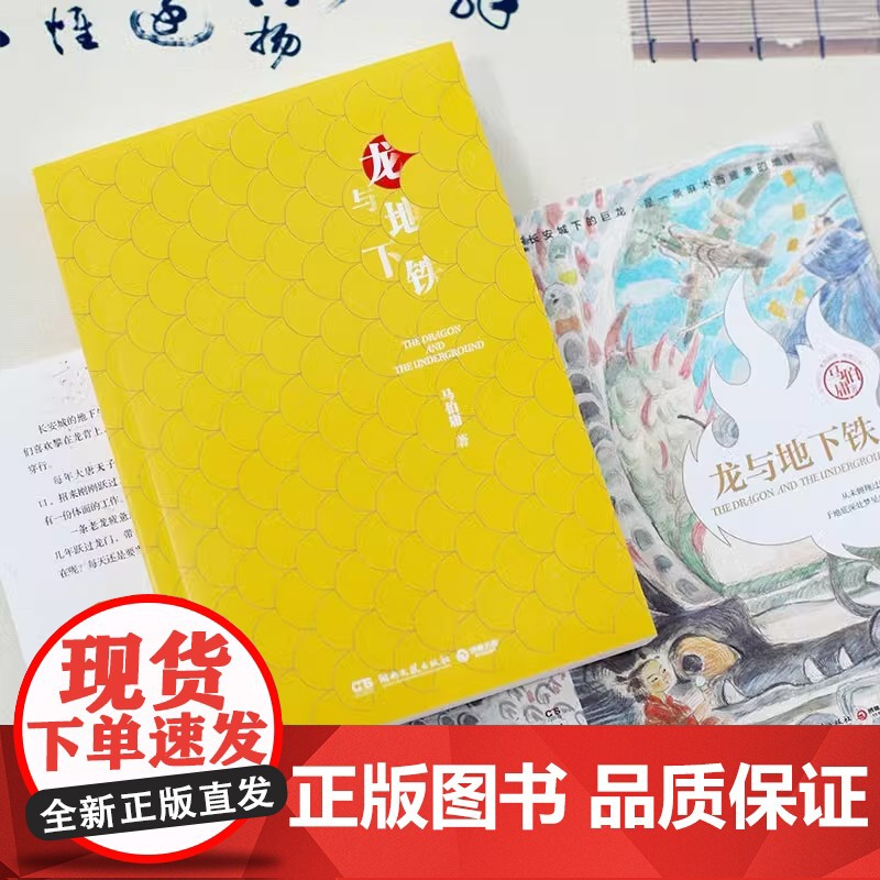 龙与地下铁 龙年纪念版 马伯庸 热血少年哪吒和地下巨龙的奇幻大冒险 致每一颗飞跃天际的少年之心长篇奇幻小说书高清大图