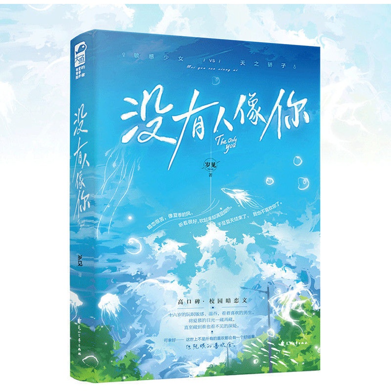 [正版] 没有人像你 岁见 1本完结 大鱼青春文学现代校园恋爱暗恋文都市言情小说实体书籍高清大图