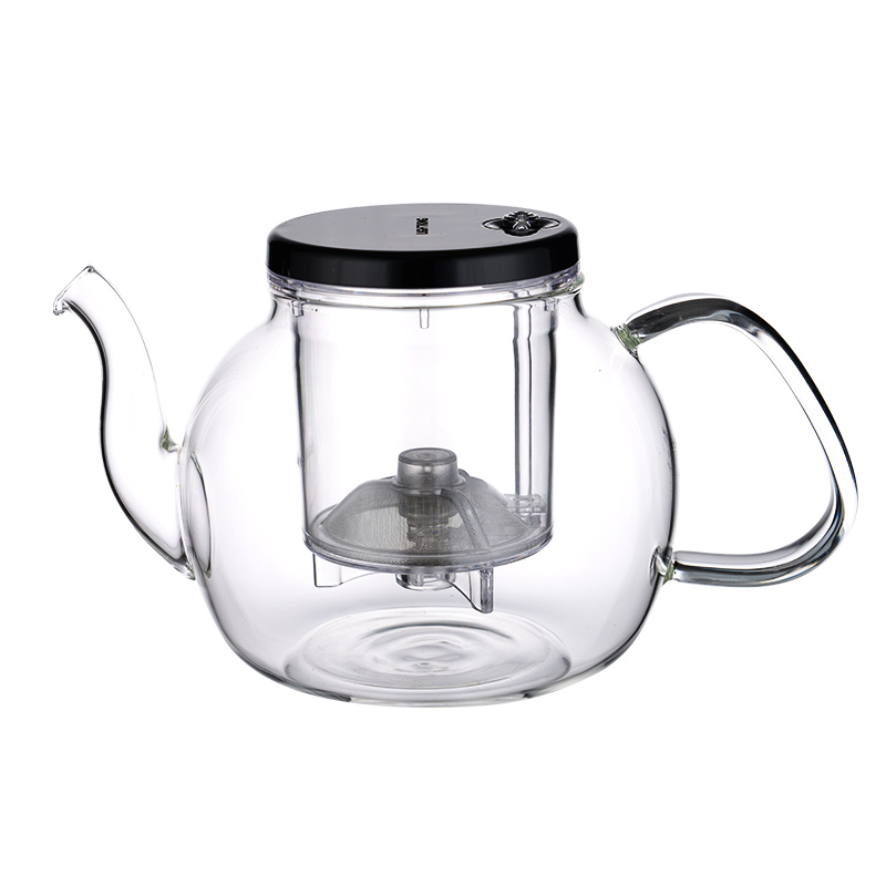 金灶(KAMJOVE) E-25 明尊 玻璃 900ml 茶壶 (计价单位:套) 透明高清大图