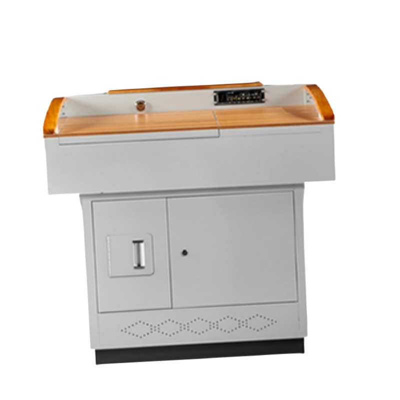 怡卓欧多媒体讲台110cm长张高清大图