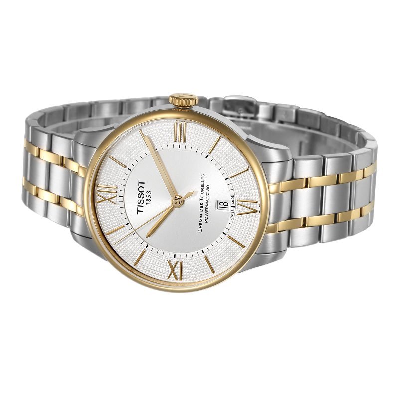 瑞士tissot天梭手表杜鲁尔系列机械表男士t0994072203800