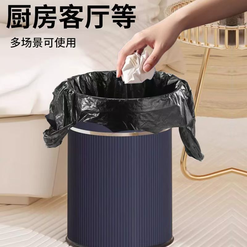 佳合晟世手提垃圾袋背心垃圾袋(黑色 320*500/个)