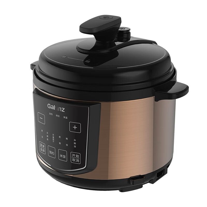 格兰仕 电压力锅5L 家用双胆多功能搪内胆预约高压锅YB501TQ高清大图