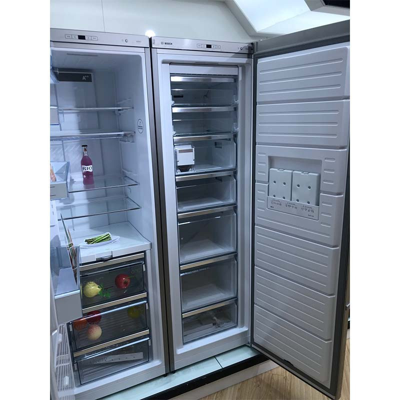 bosch博世gsn36ai33c242l冷冻单门冷冻冰箱抗指纹不锈钢欧洲原装进口