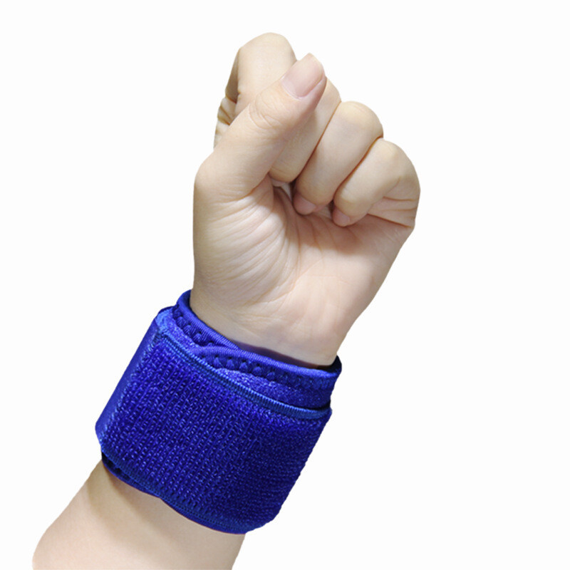 运动护腕篮球羽毛球护手腕健身ok布弹力举重绷带加压加长护手腕