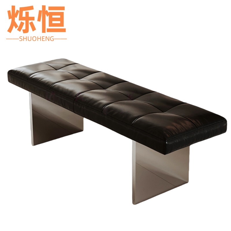 烁恒长条凳100cm高清大图