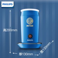 飞利浦(Philips)奶泡机CA6500/55 国际米兰定制版 半自动滴漏式美式咖啡机 牛奶加热器