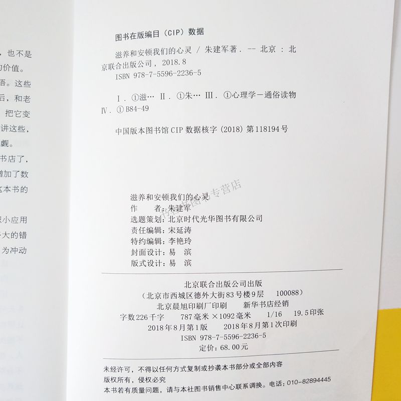 [正版] 滋养和安顿我们的心灵 朱建军著 意象对话创始人 情感/人际关系 心理治疗法 深度关系何以为父自渡社会高清大图