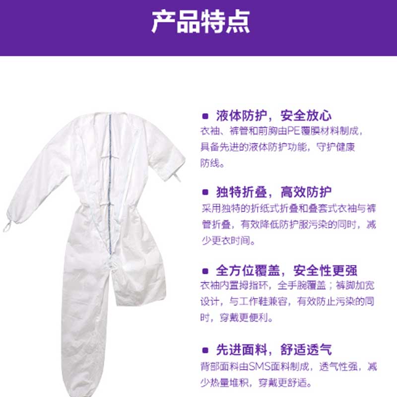 金特(KIMTECH) A6 洁净室防护服1件 液体防护 透气舒适 金佰利高清大图
